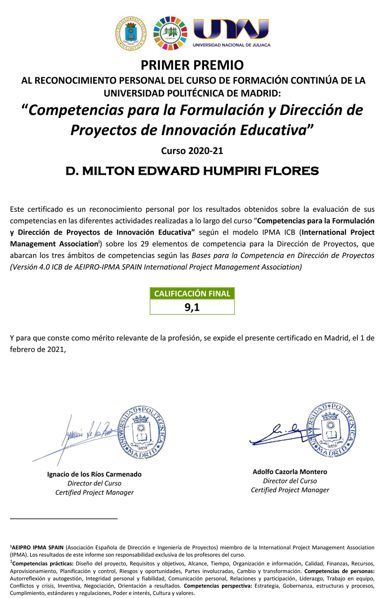 1º mejor alumno 1º mejor alumno