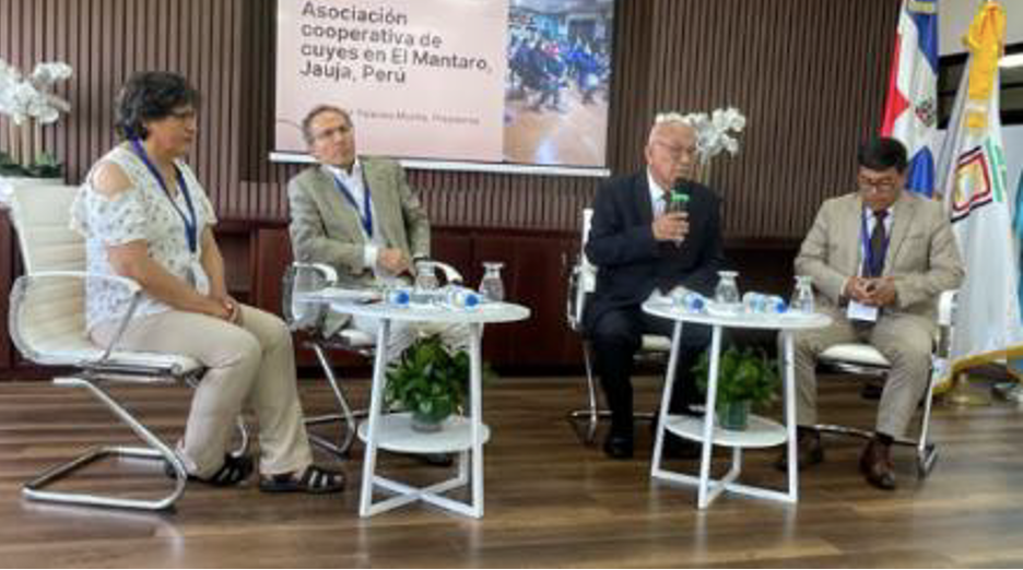 Asociación cooperativa de cuyes en Mantaro, Perú, empresa ISM RD, y GAL Jauja