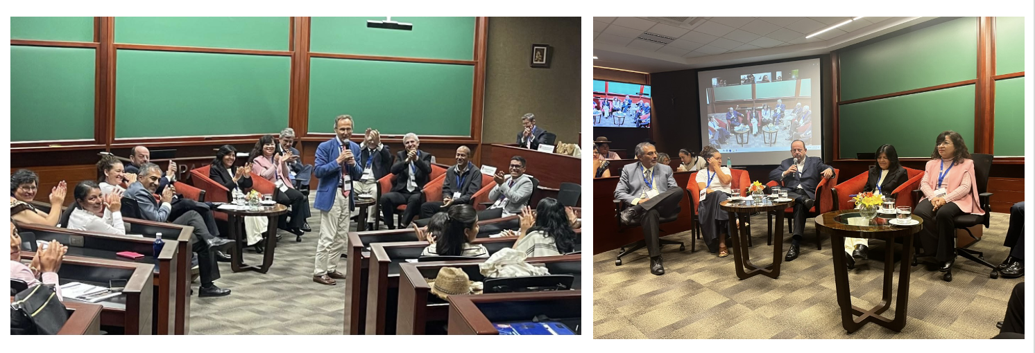 Sesión de cierre con los coordinadores de Argentina, Bolivia, Colombia, Ecuador, España, México, Paraguay, Perú, República Dominicana y Venezuela concretando objetivos y acciones para el año en curso. Sesión de cierre con los coordinadores de Argentina, Bolivia, Colombia, Ecuador, España, México, Paraguay, Perú, República Dominicana y Venezuela concretando objetivos y acciones para el año en curso.